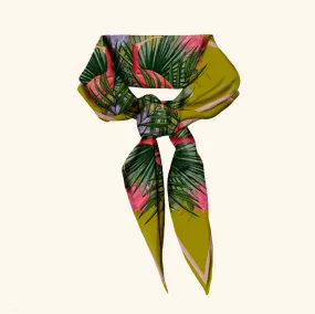 'A Trip to the Tropics' Silk Neck Scarf
