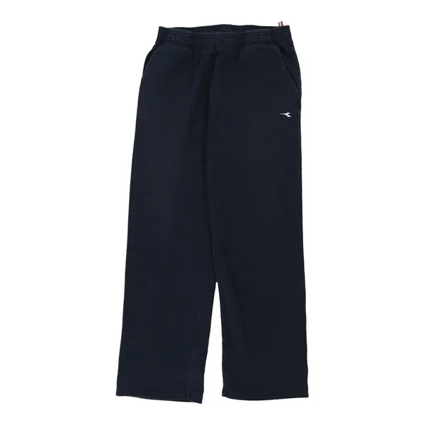 Age 14-16 Diadora Joggers - 2XL Navy Cotton Blend