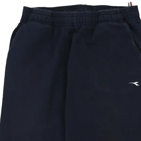 Age 14-16 Diadora Joggers - 2XL Navy Cotton Blend