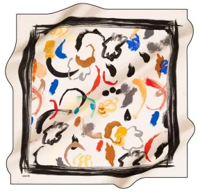 Aker Whimsical Turkish Silk Hijab Scarf No 12