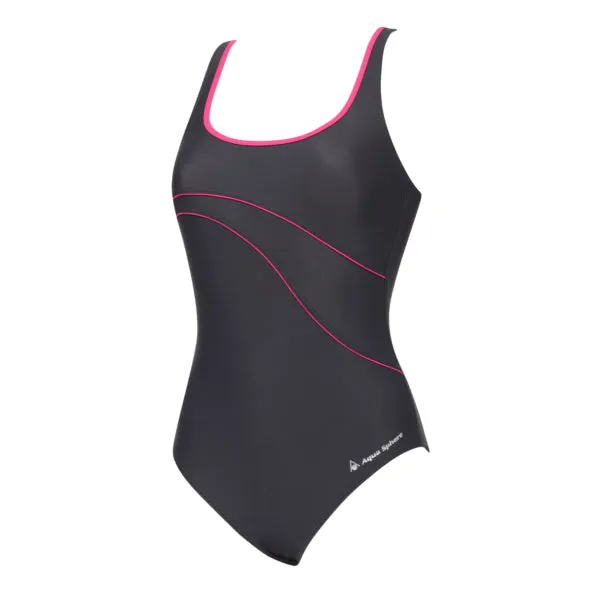 Aqua Sphere Active Swim Safran Female Double Cross Back Swimsuit