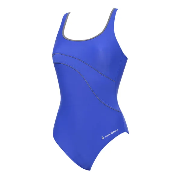 Aqua Sphere Active Swim Safran Female Double Cross Back Swimsuit