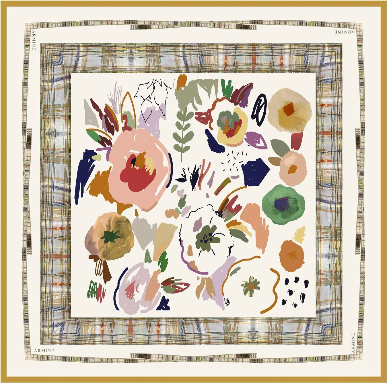 Armine Avana Turkish Silk Scarf No. 37
