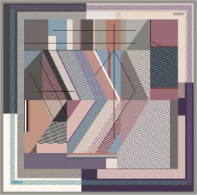 Armine Bursa Abstract Silk Scarf No.11