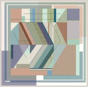 Armine Bursa Abstract Silk Scarf No.6