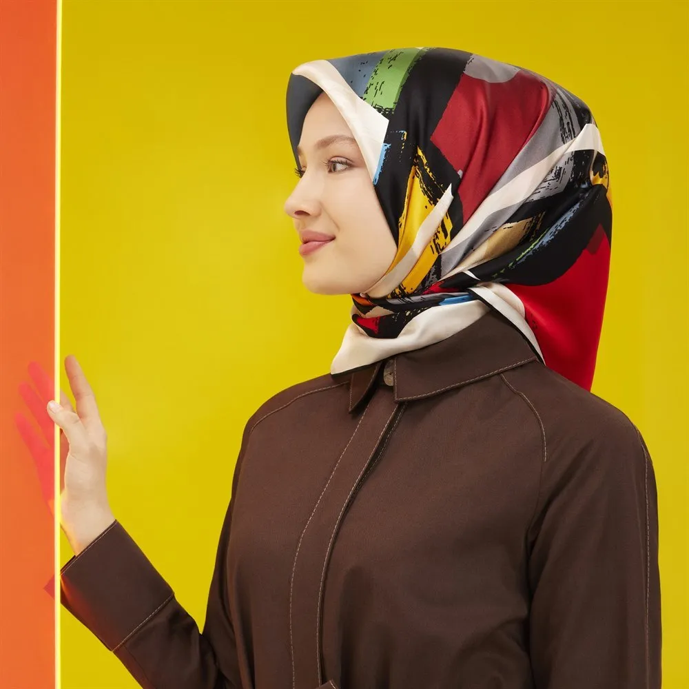 Armine Color Me Bold Silk Scarf No 1