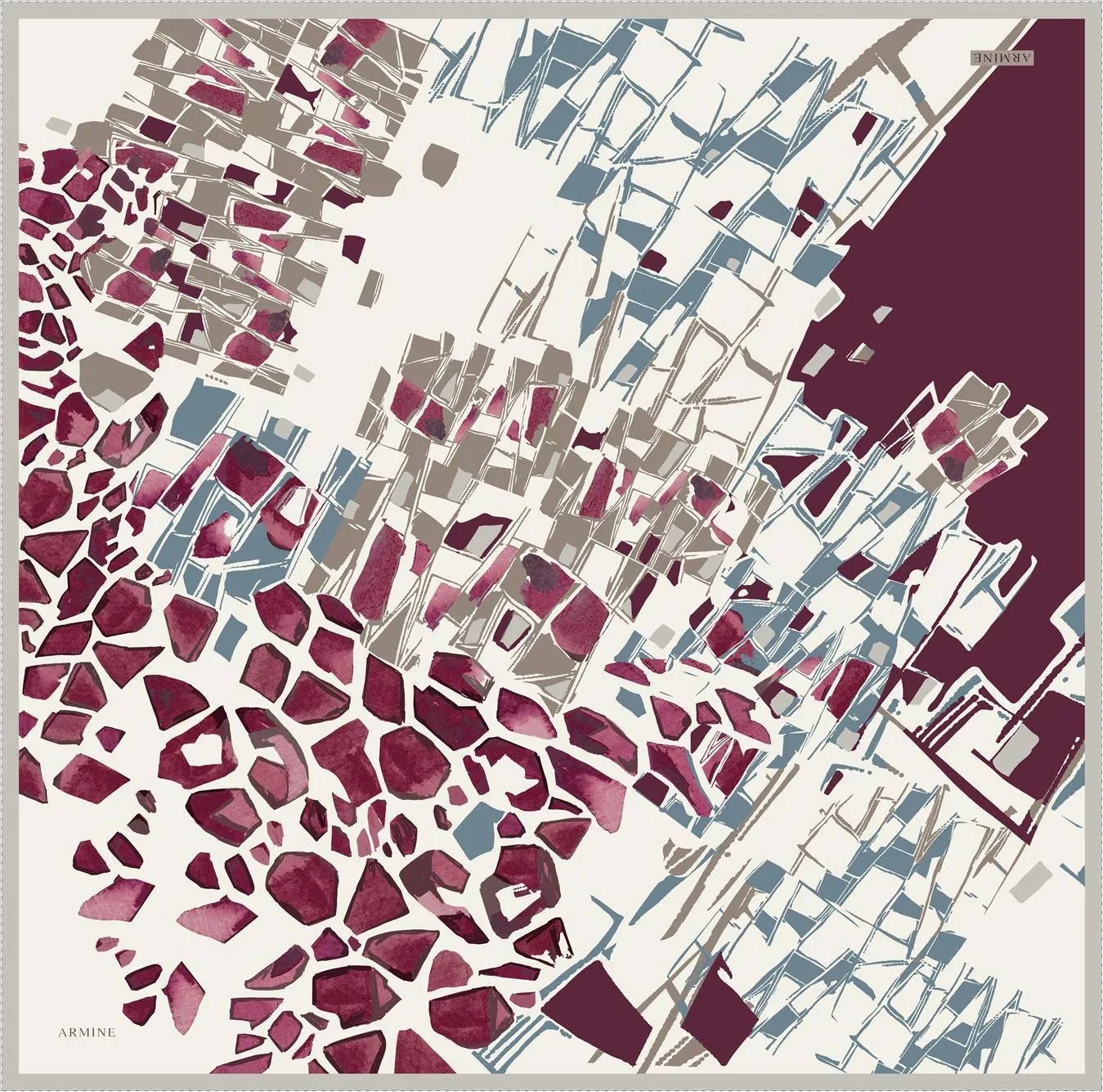 Armine Colorado Women Silk Scarf No. 80