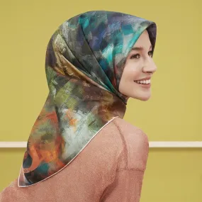 Armine Columbia Colourful Silk Scarf No. 86