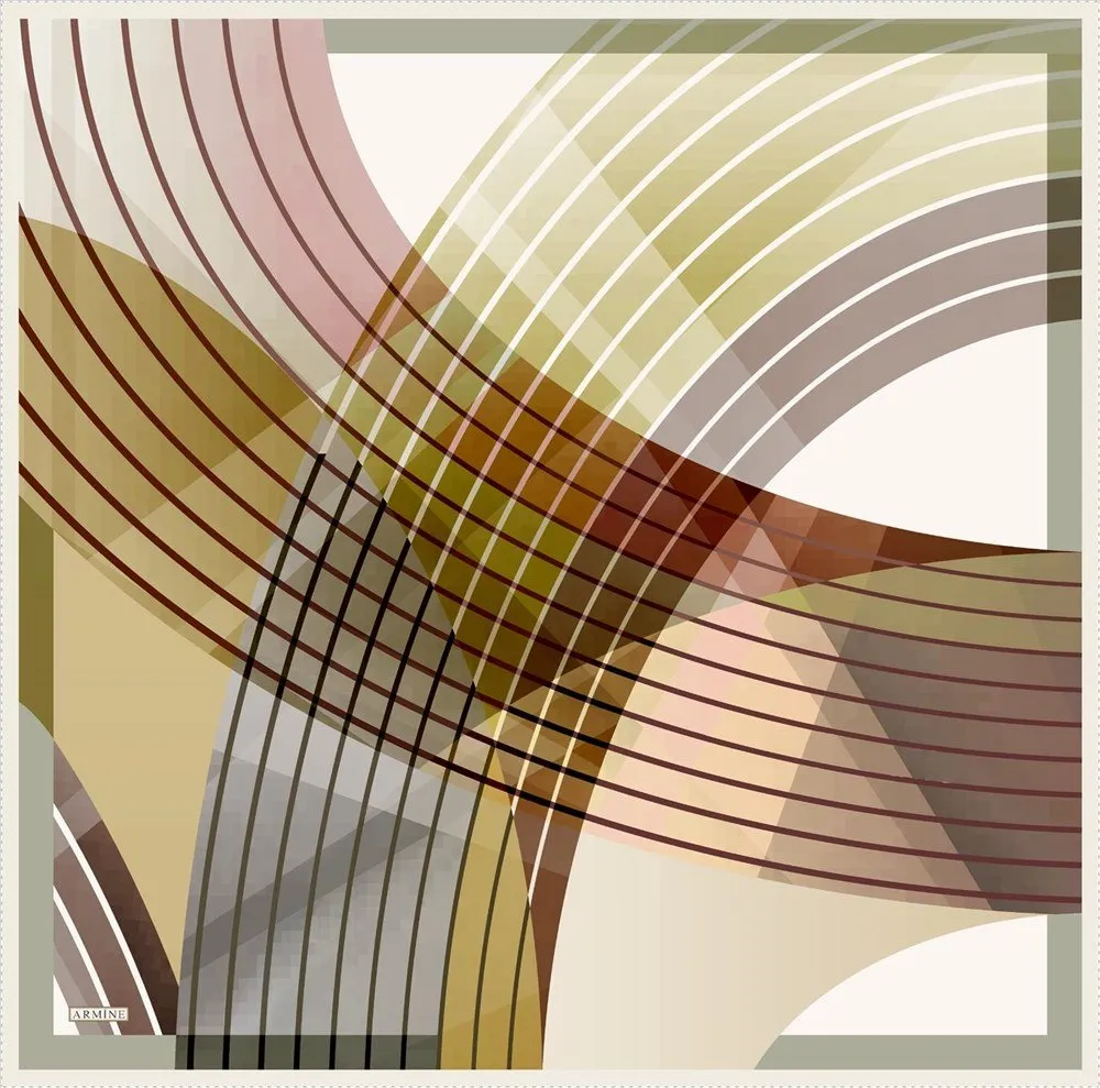 Armine Delphi Women Silk Scarf No 42