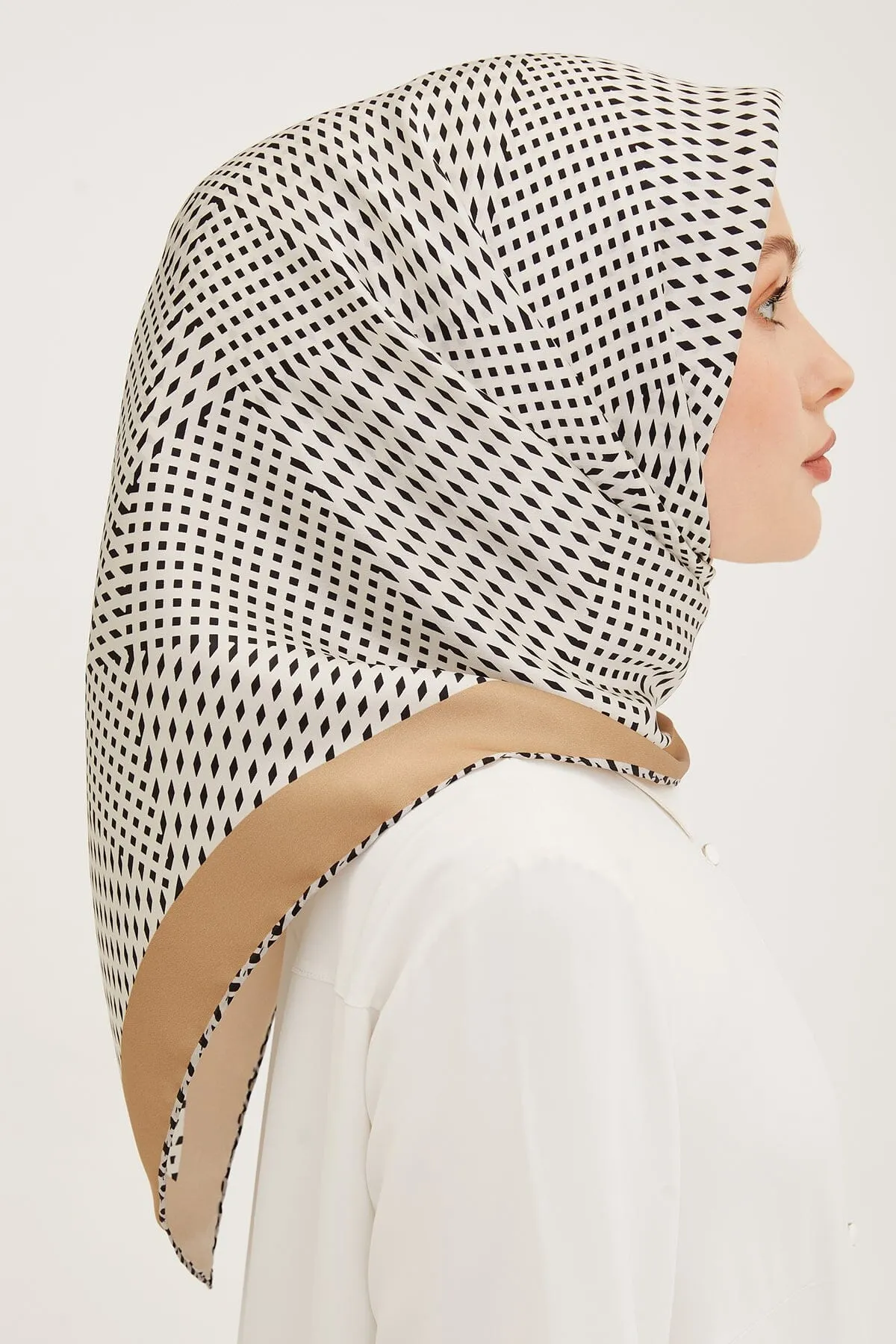 Armine Elegant Silk Twill Scarf #35