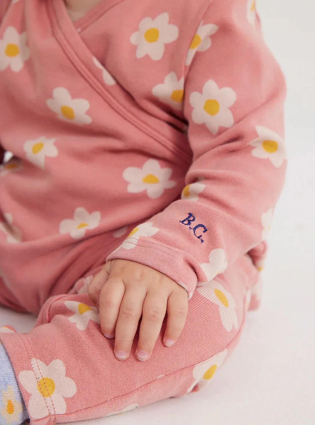 Baby Flower All Over Wrap Overall