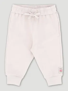 Baby Girls Beige Logo Jogger