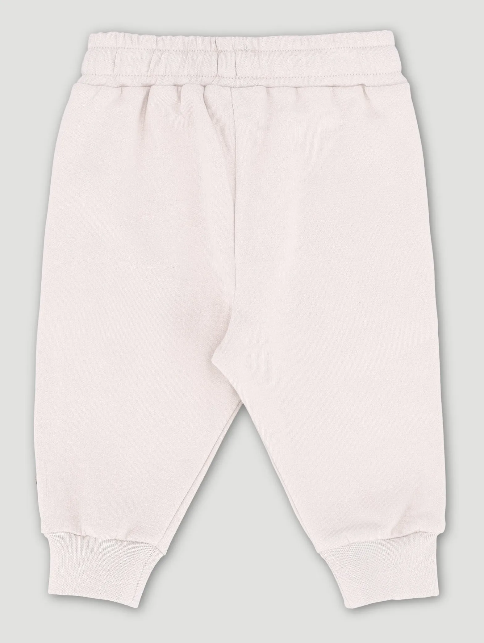 Baby Girls Beige Logo Jogger