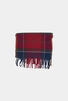 Barbour Galingale Tartan Scarf (Red)