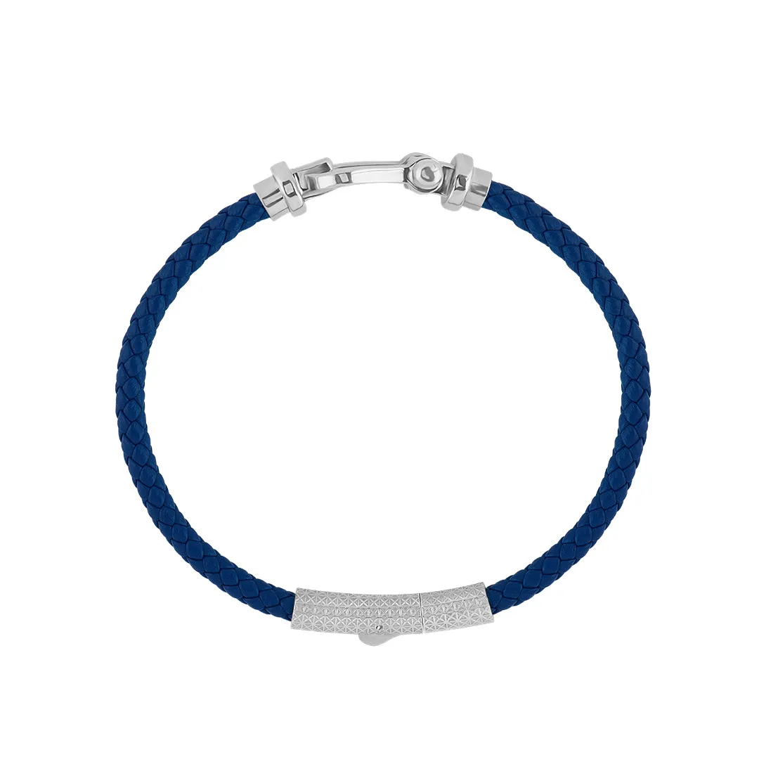 Buckle Leather Bracelet in Gold