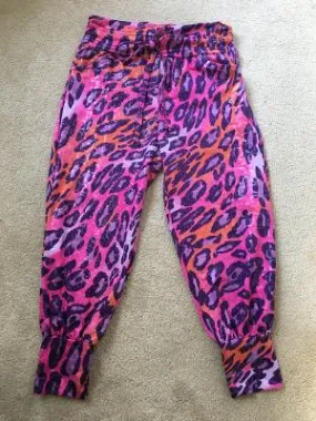 Candy cheetah Track pocket pant