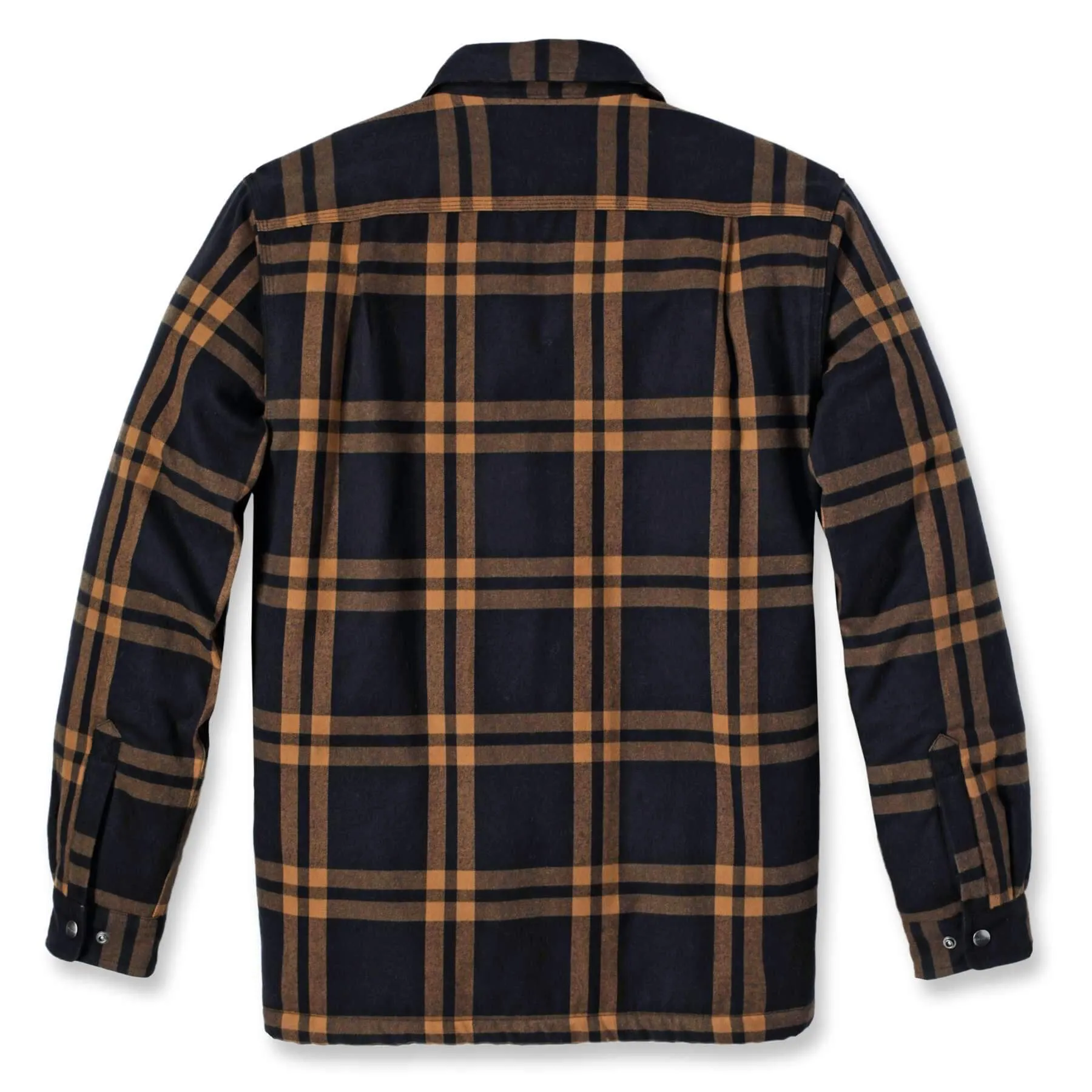 Carhartt Roane Relaxed Fit Flannel Sherpa-Lined Hooded Shirt Jacket 106354