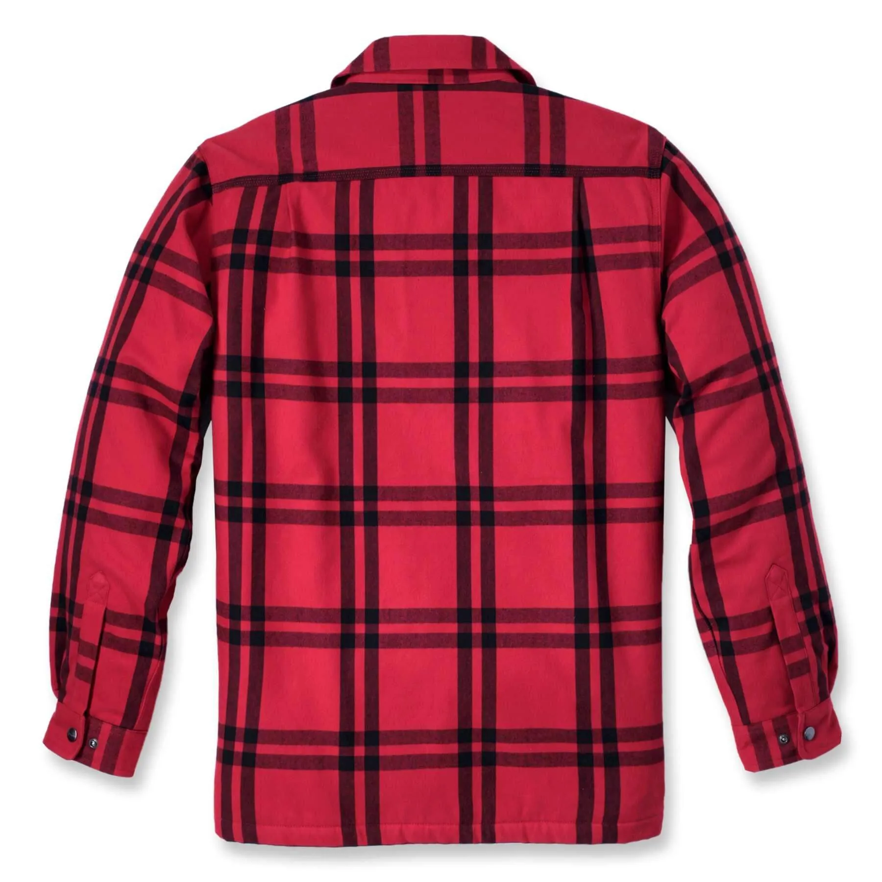 Carhartt Roane Relaxed Fit Flannel Sherpa-Lined Hooded Shirt Jacket 106354