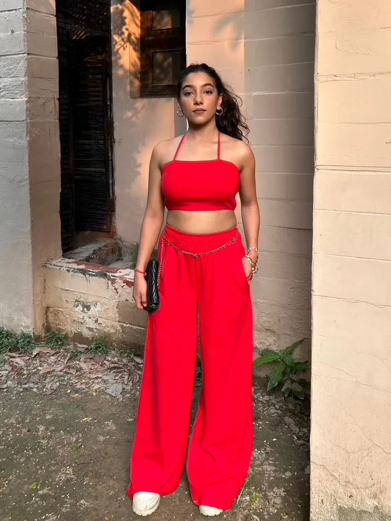 Cherry Red Multipurpose Top SET