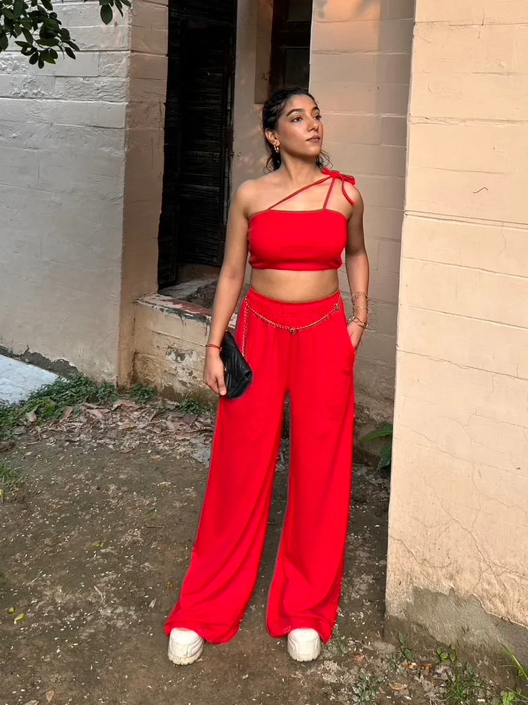 Cherry Red Multipurpose Top SET