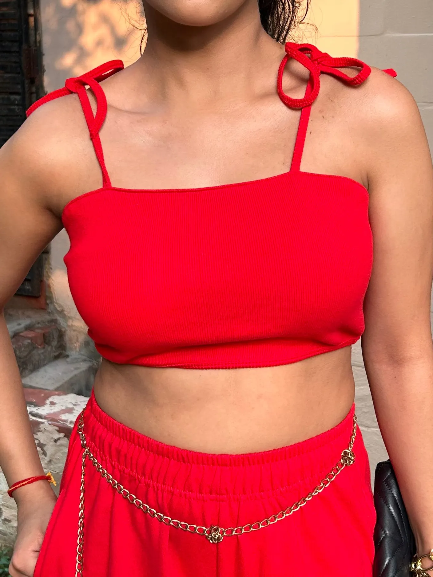 Cherry Red Multipurpose Top SET
