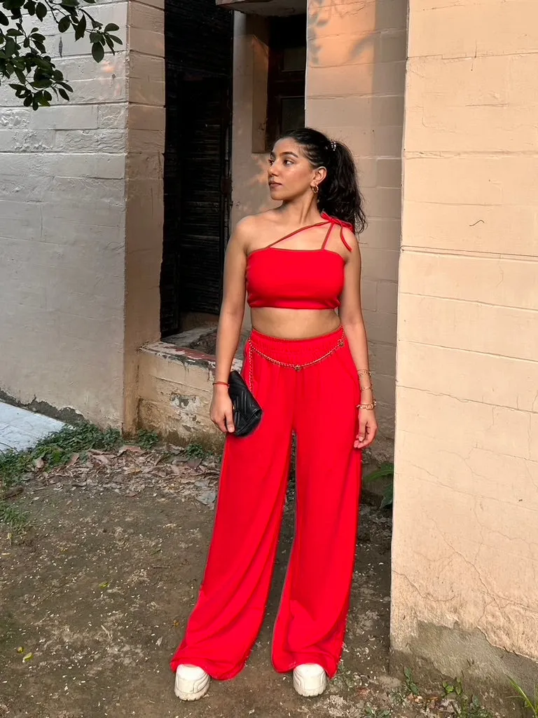 Cherry Red Multipurpose Top SET