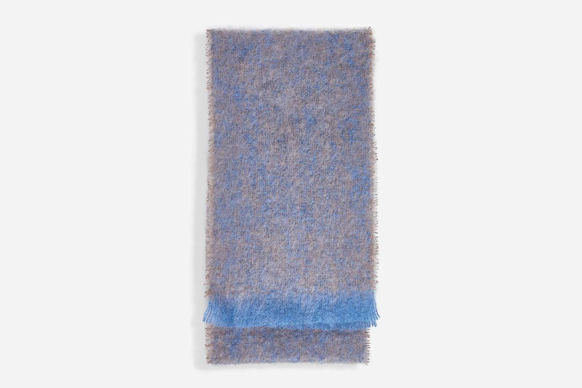 Cocoa Clash Mohair Scarf