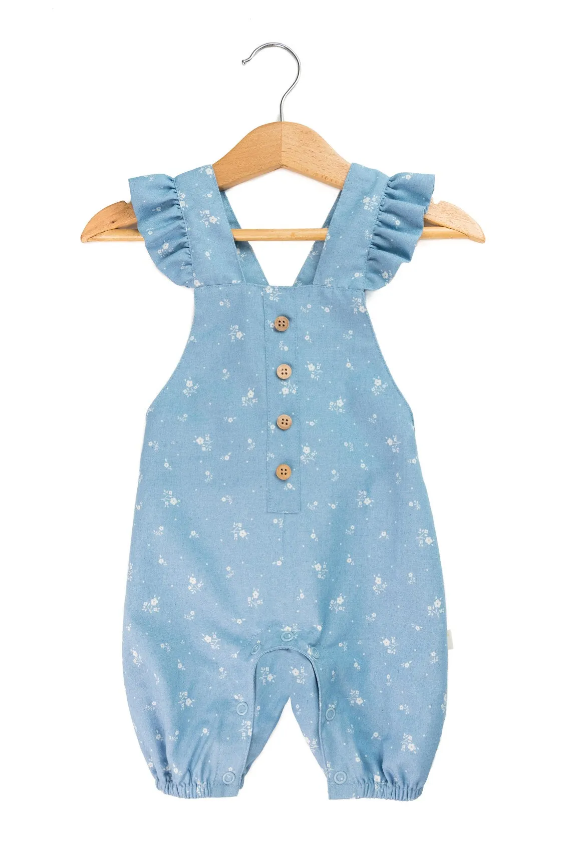 Denim girl overall