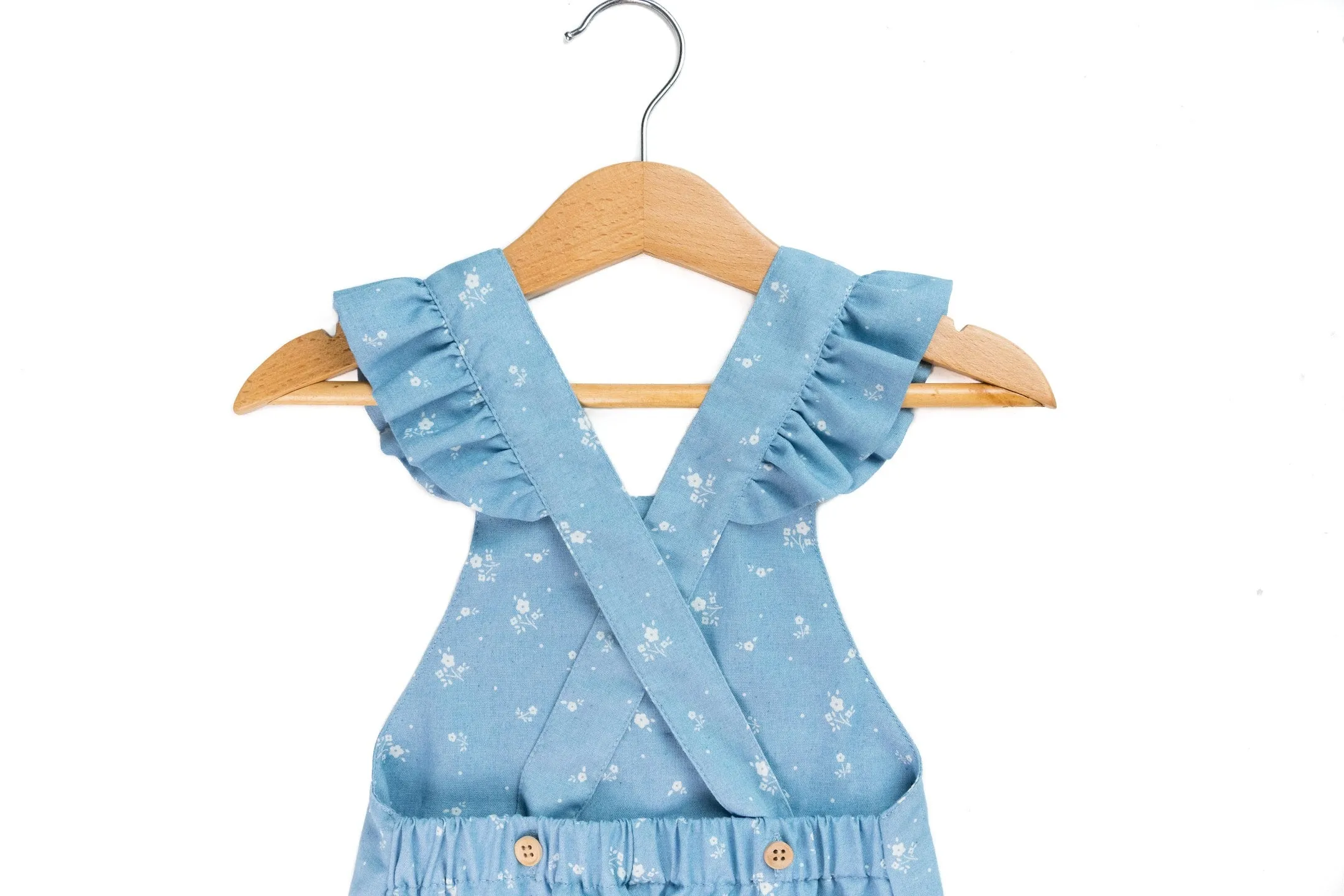 Denim girl overall