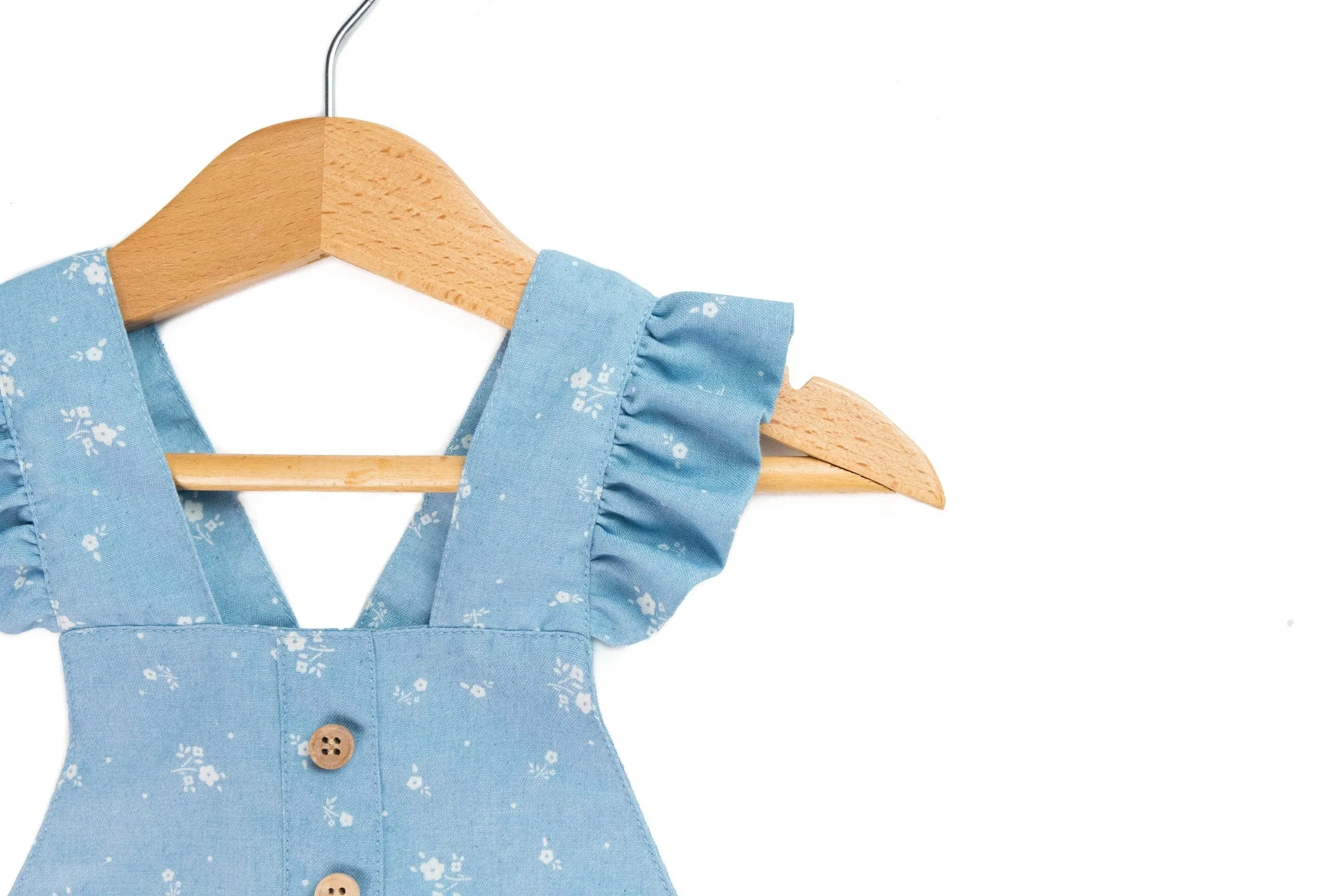 Denim girl overall