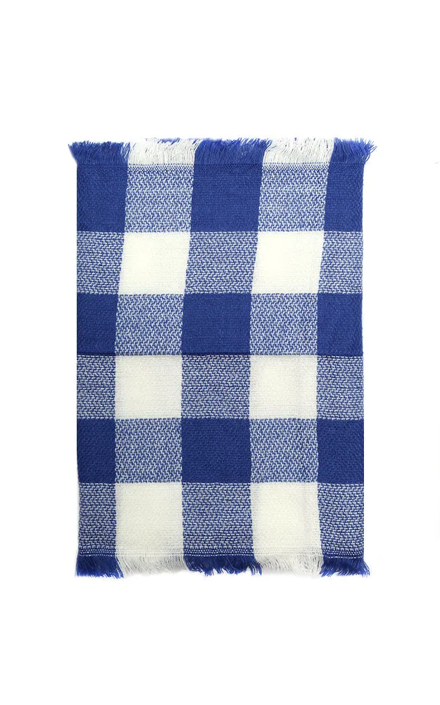 EAS8628 Buffalo Plaid Woven Infinity