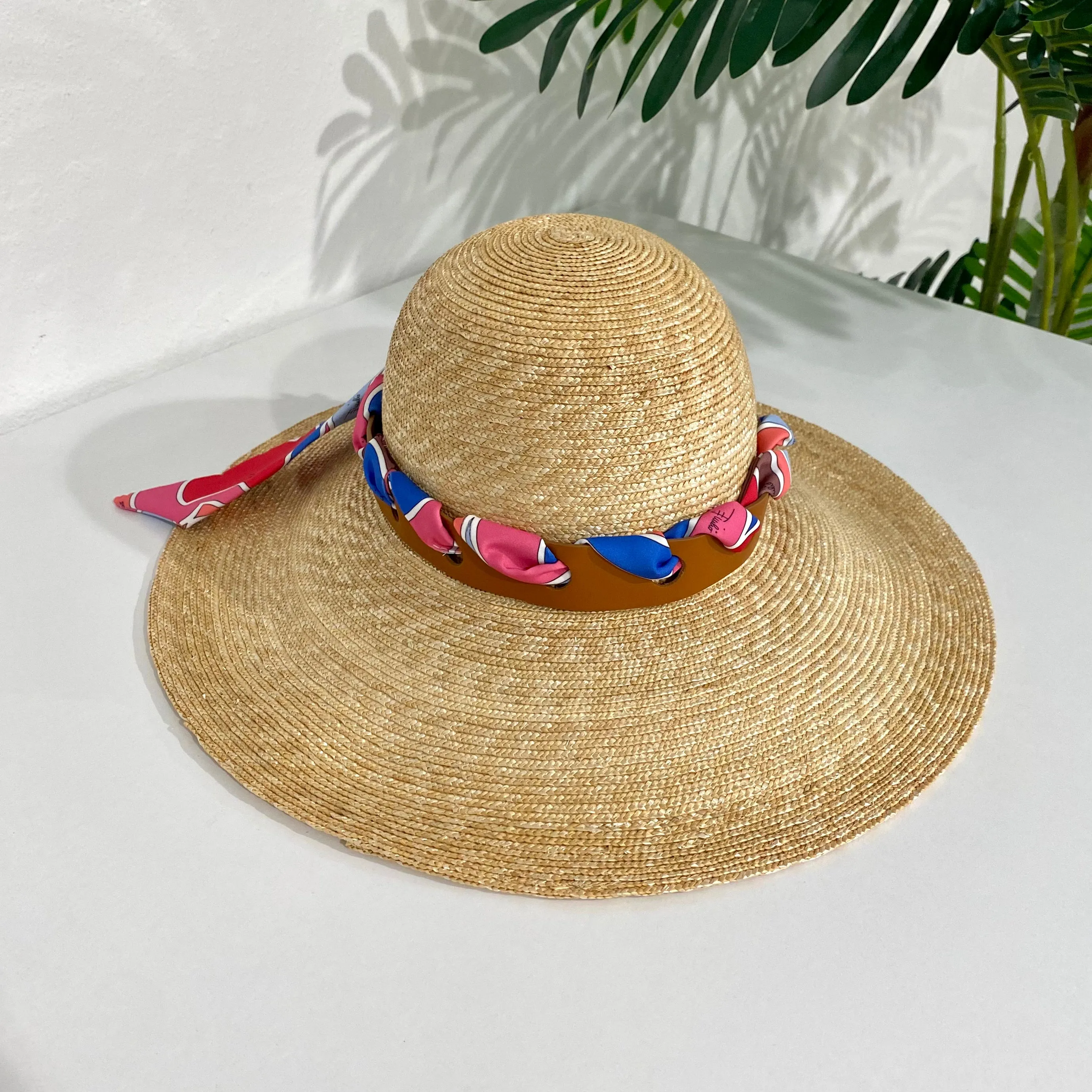 Emilio Pucci Straw Hat