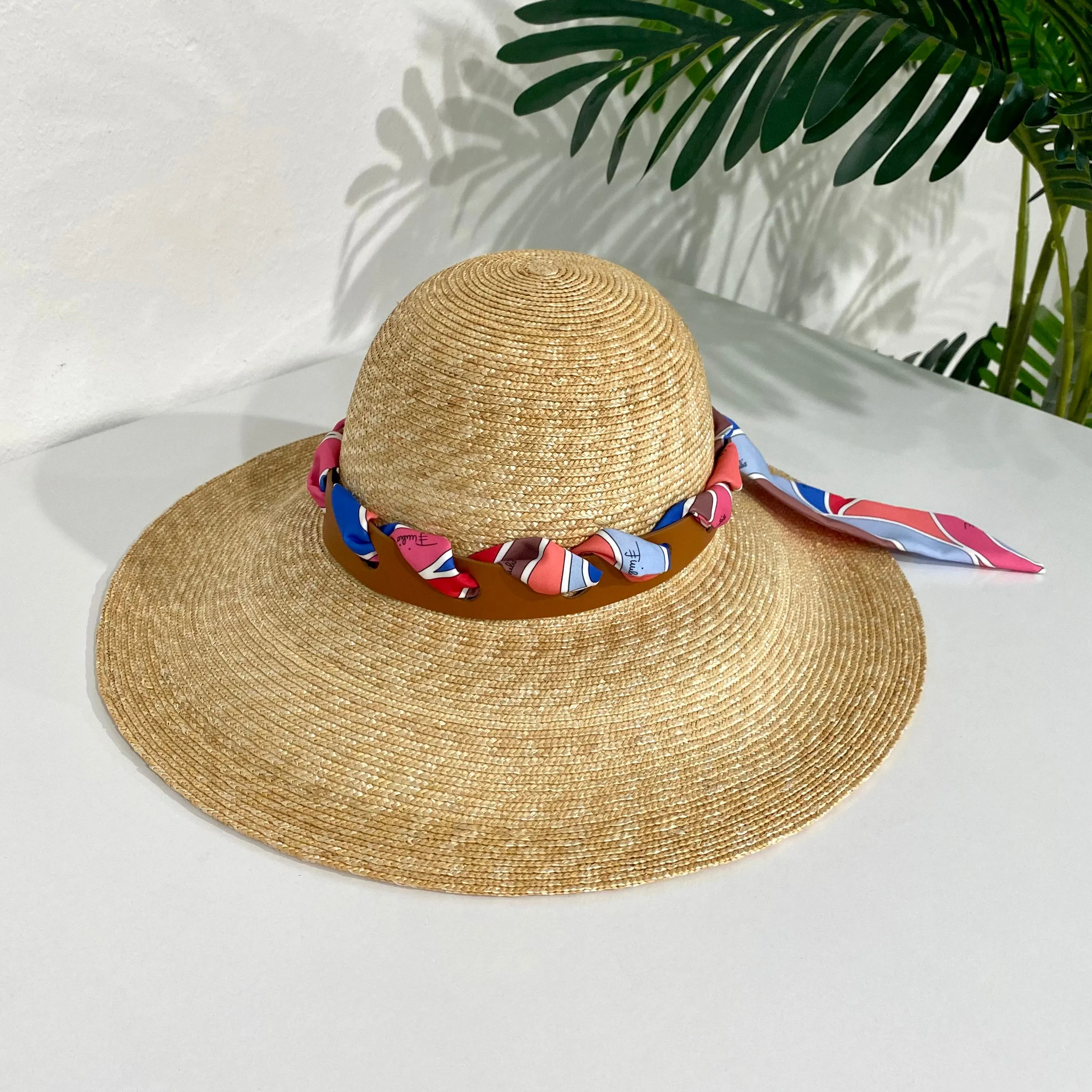 Emilio Pucci Straw Hat