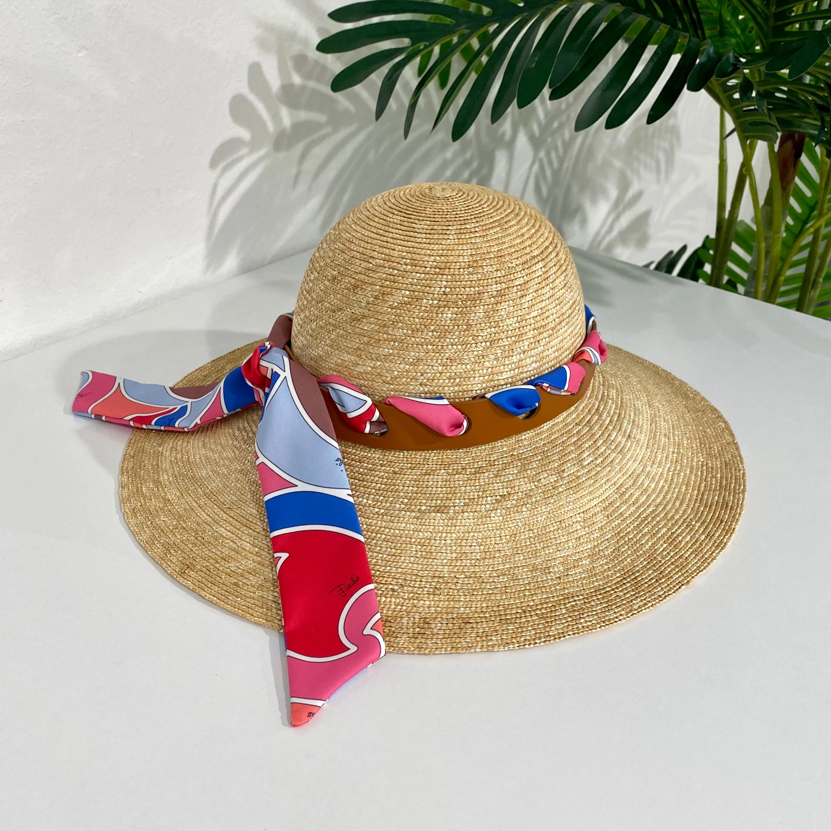 Emilio Pucci Straw Hat