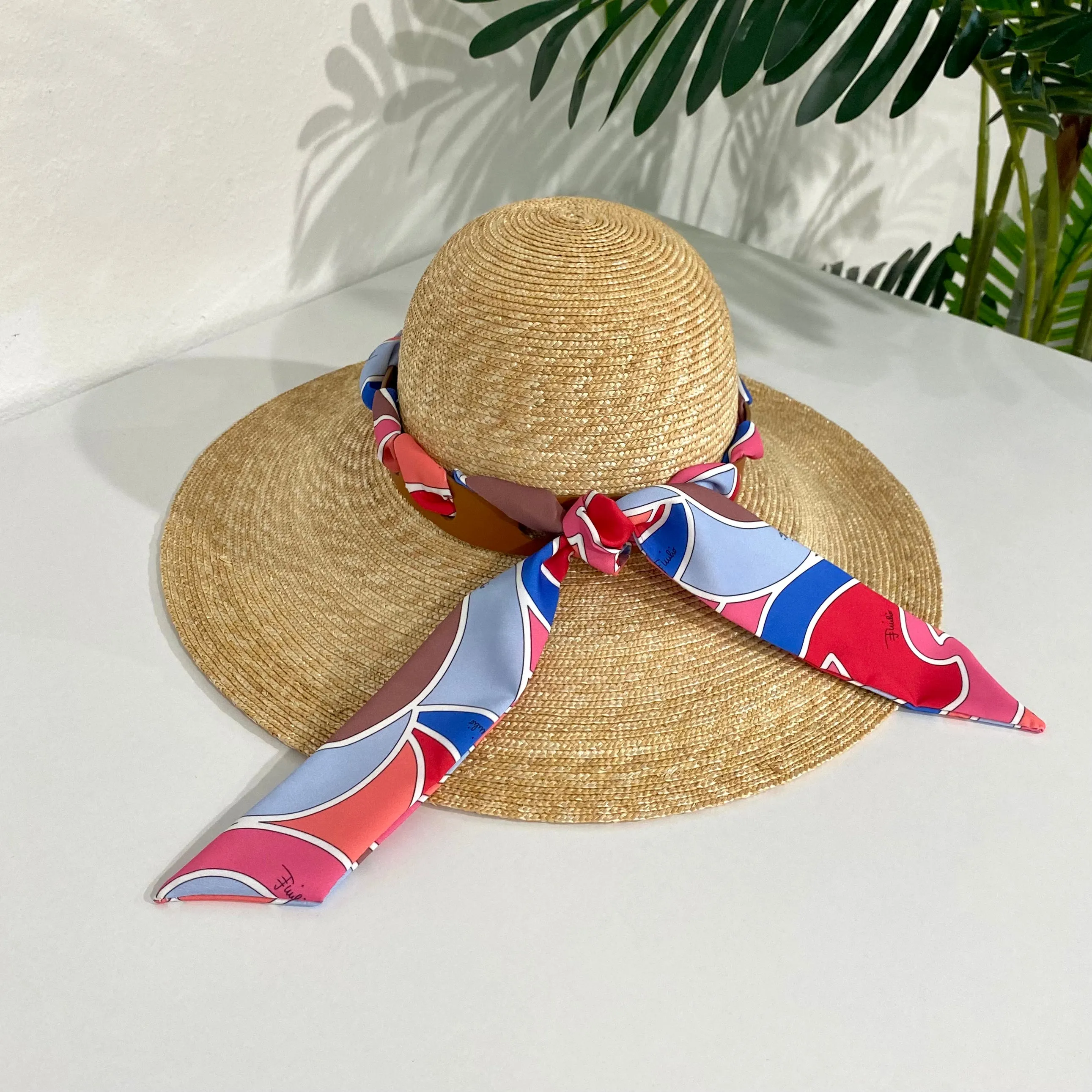 Emilio Pucci Straw Hat