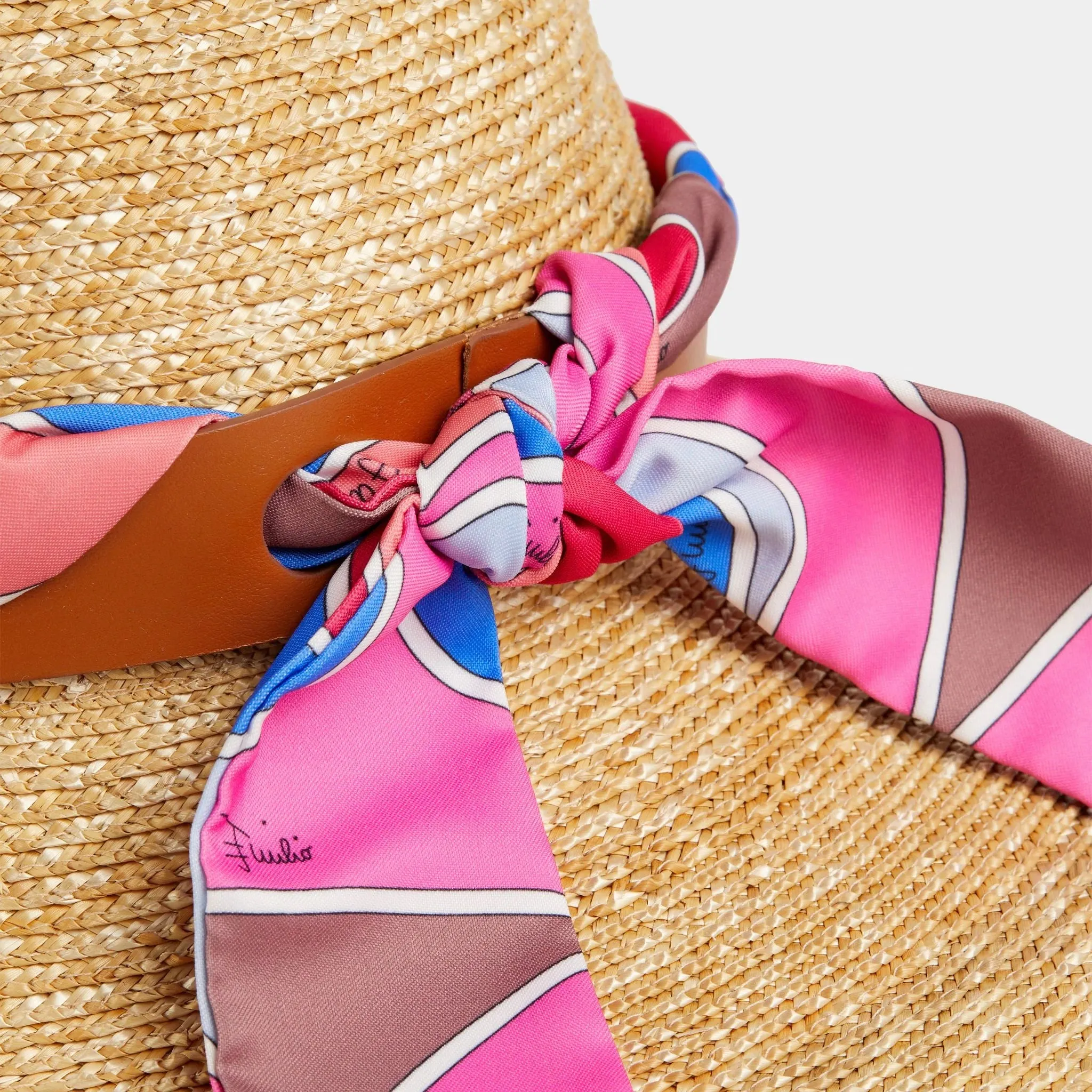 Emilio Pucci Straw Hat