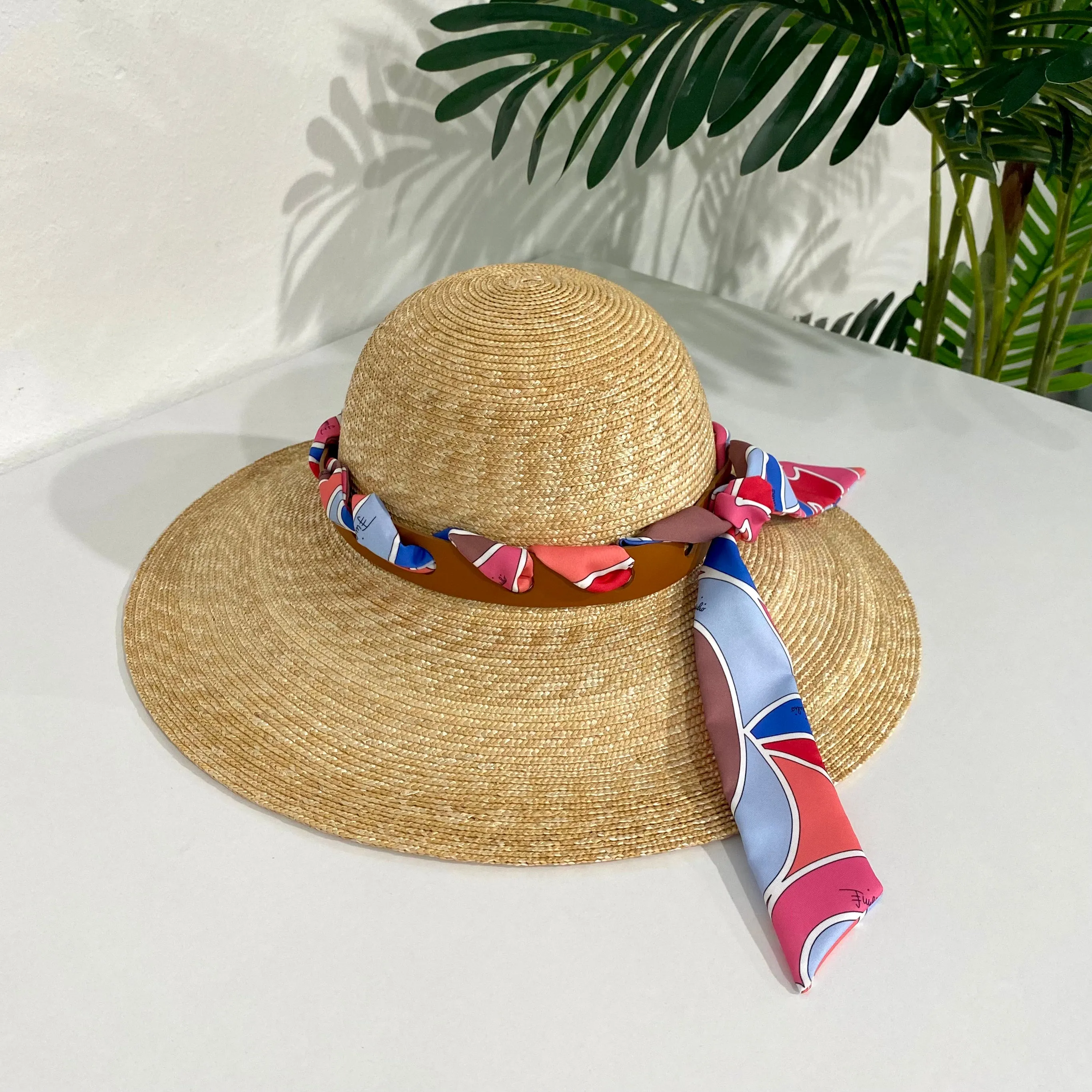 Emilio Pucci Straw Hat