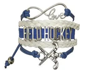 Field Hockey Infinity Bracelet-Pick Color