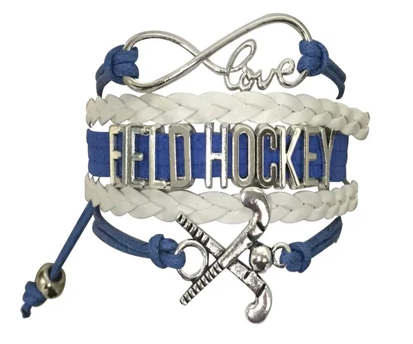 Field Hockey Infinity Bracelet-Pick Color
