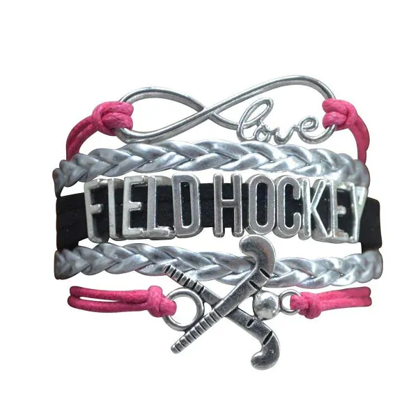 Field Hockey Infinity Bracelet-Pick Color