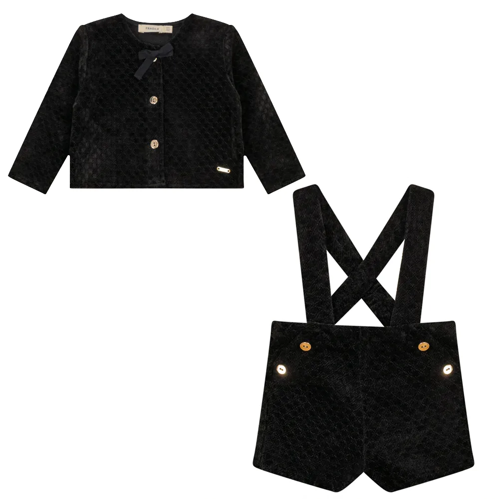 Fragile Boys Overall Set
