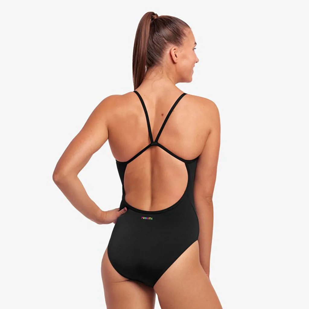 Funkita Black Ladies Swim Secure One Piece