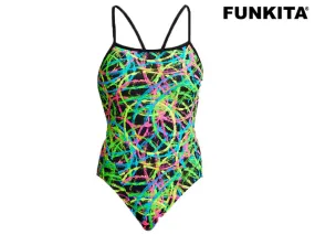 Funkita Single Strap Ladies One Piece Swimsuit (Burnouts)