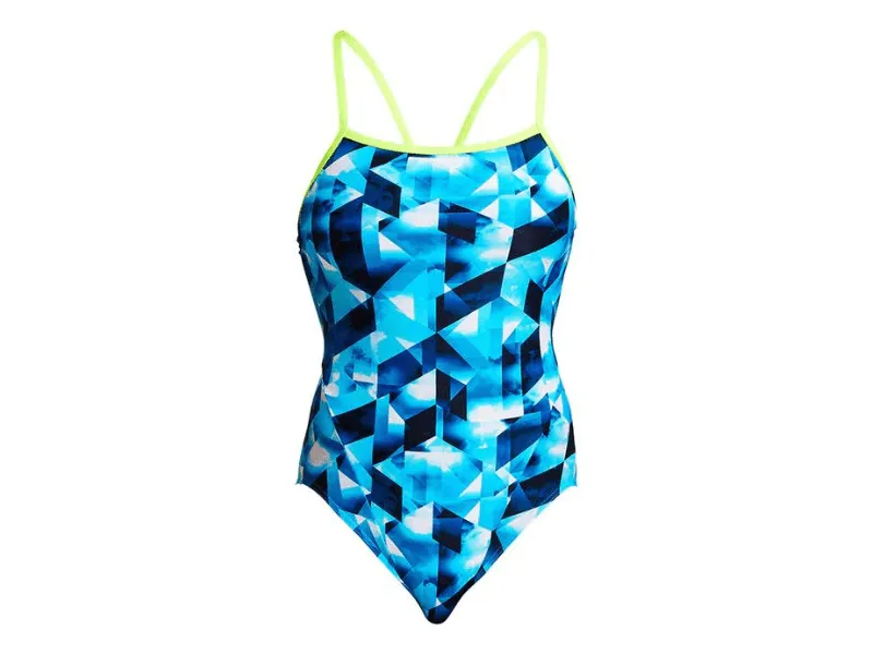Funkita Single Strap Ladies One Piece Swimsuit (Hidden Depths)
