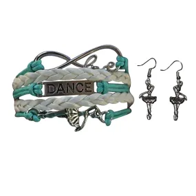 Girls Dance Infinity Jewelry Set