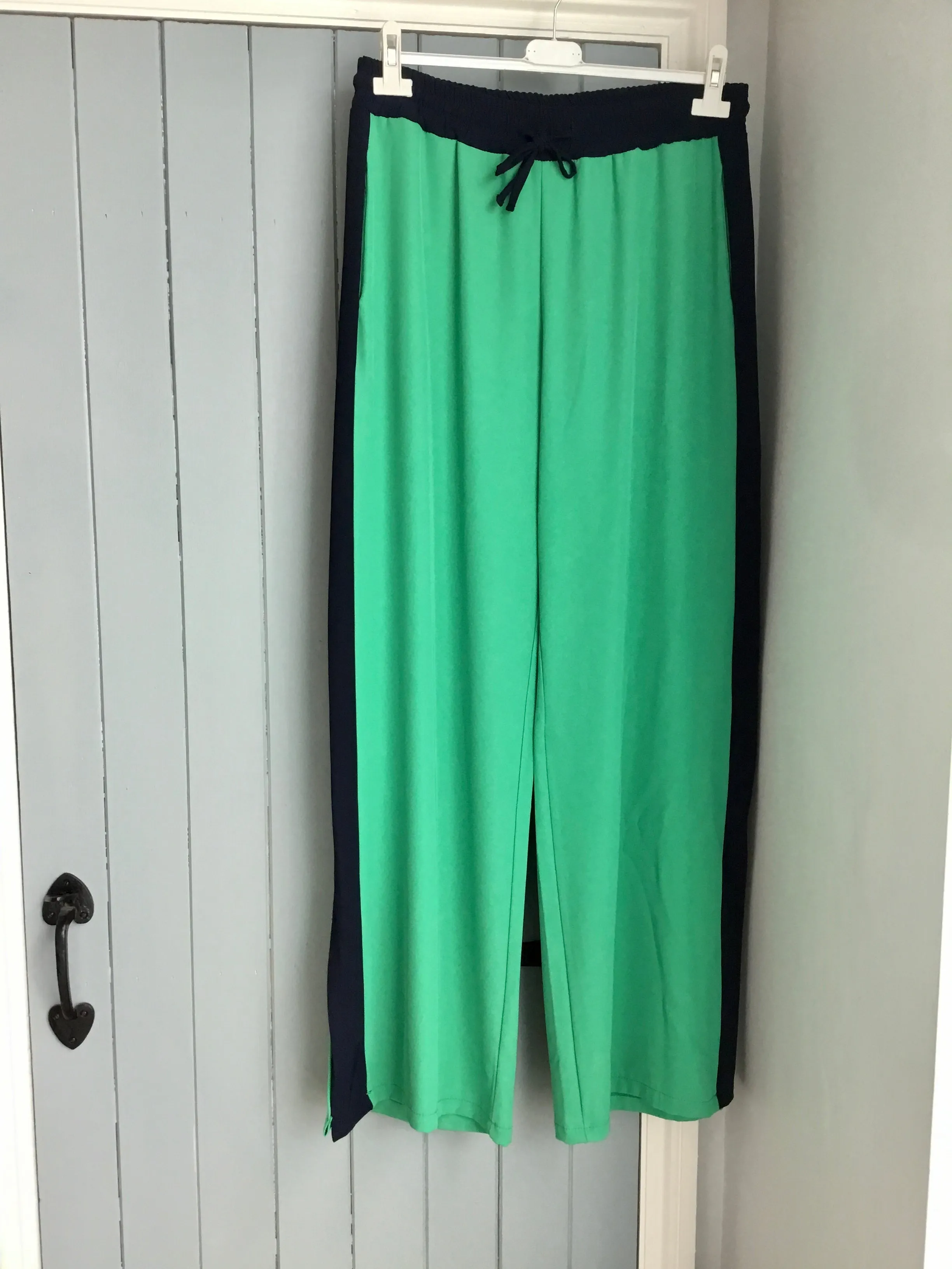 Holt Striped Wide Leg Trouser