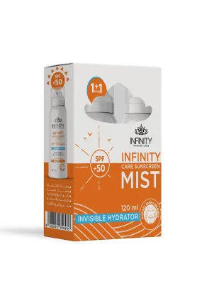Infinity Care Sunscreen Mist Lotion SPF50  - Promopack