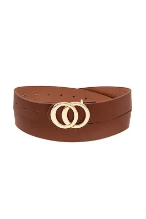 Infinity Circle Buckle Fashion Belt