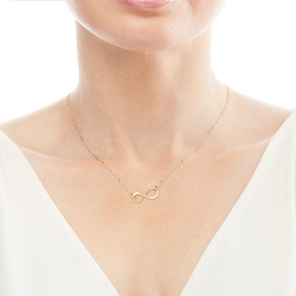 Infinity Forever Love Necklace - CG264N. Starts at