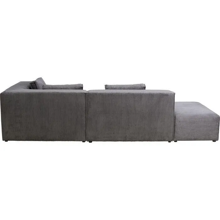Infinity Ottomane Corduroy Corner Sofa
